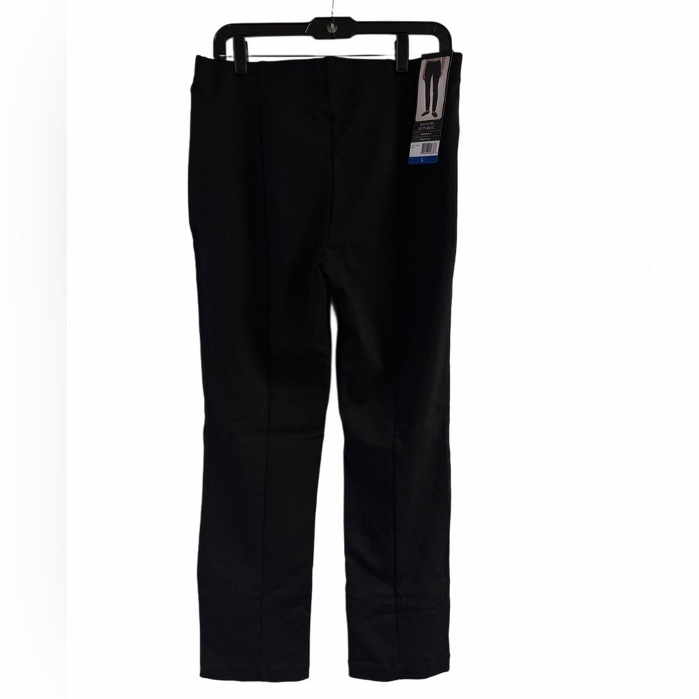 NWT Banana Republic Ponte Pull On Pants Size Large Color Black